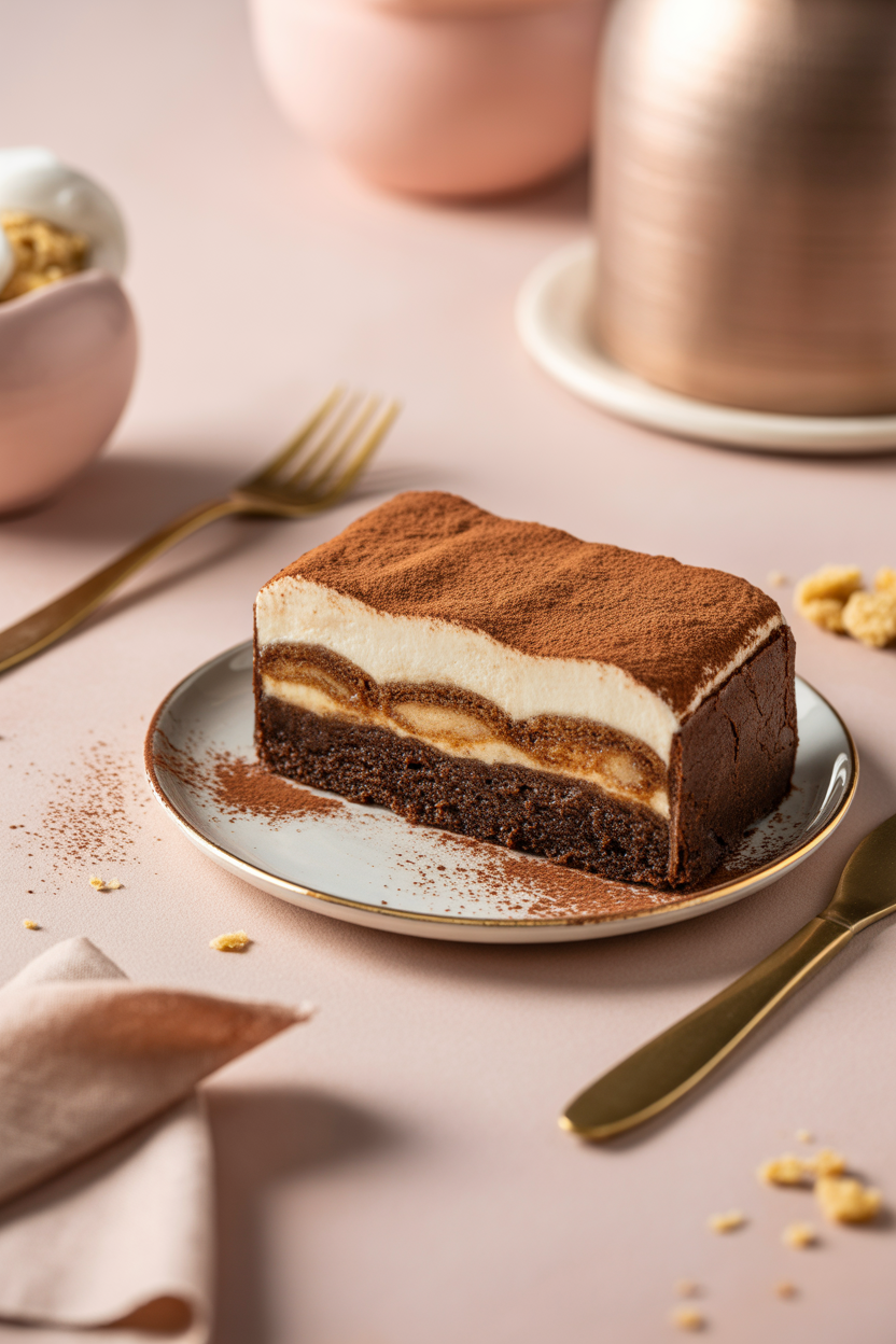 Le Brownisu ( brownie - tiramisu )