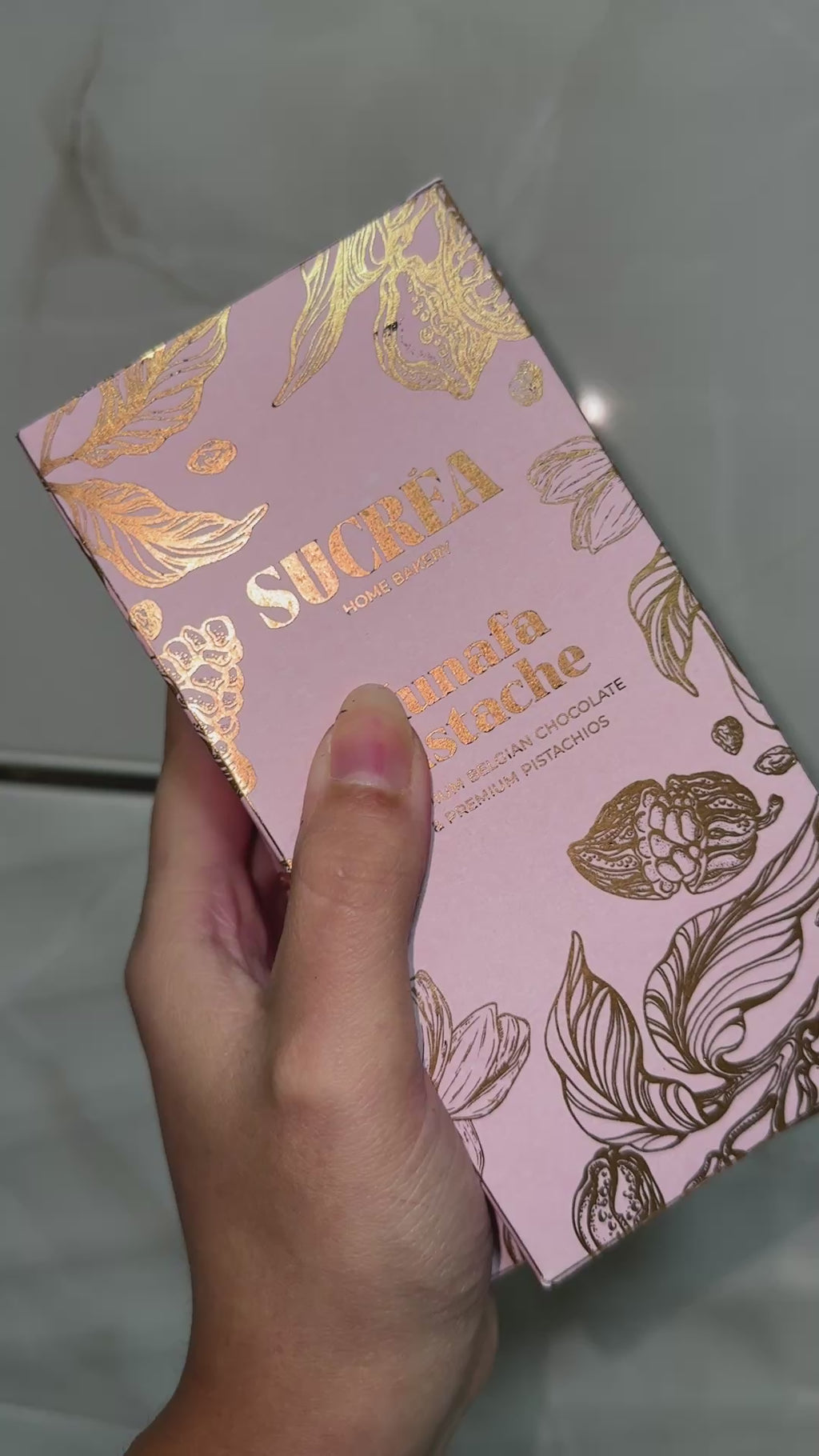 Tablette Kunafa pistachio