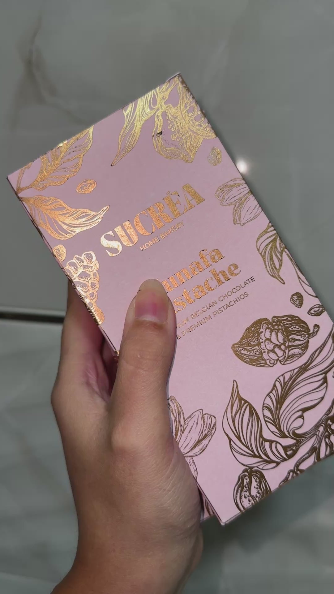 Tablette Kunafa pistachio